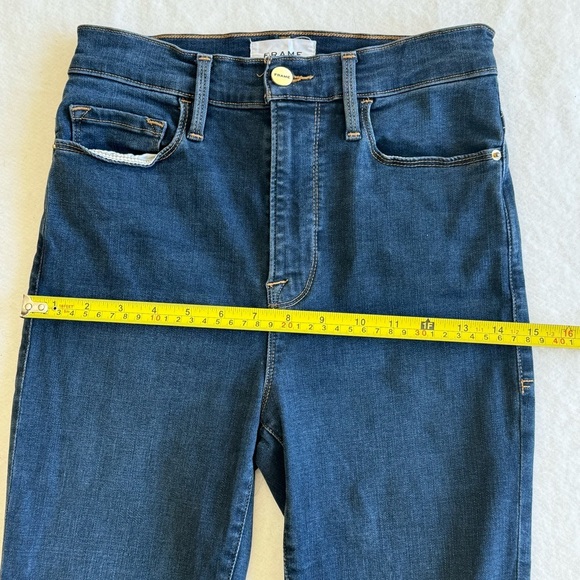 FRAME Ali High Rise Cigarette Skinny Jeans Size 26 - Picture 7 of 8